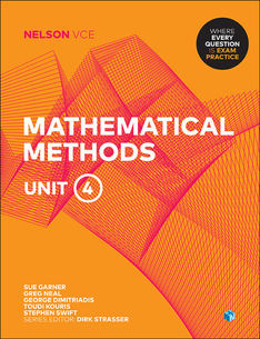 Nelson VCE Mathematical Methods Unit 4 (Student Book with 4 Access Codes)