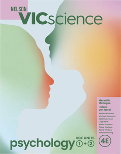 VICscience Psychology VCE Units 1 &amp; 2 Nelson MindTap 1 Course